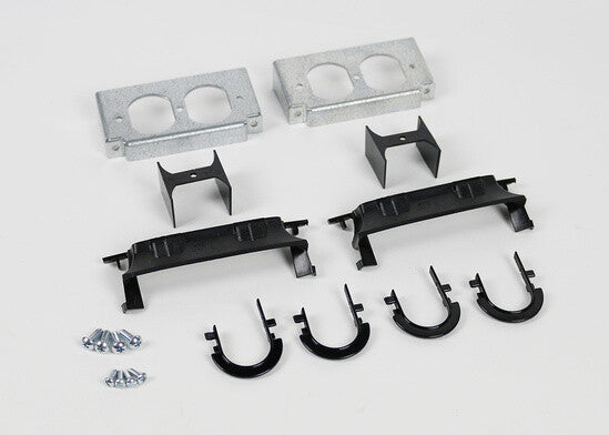 WIREMOLD WPACR-1G mounting kit Black, Stainless steel