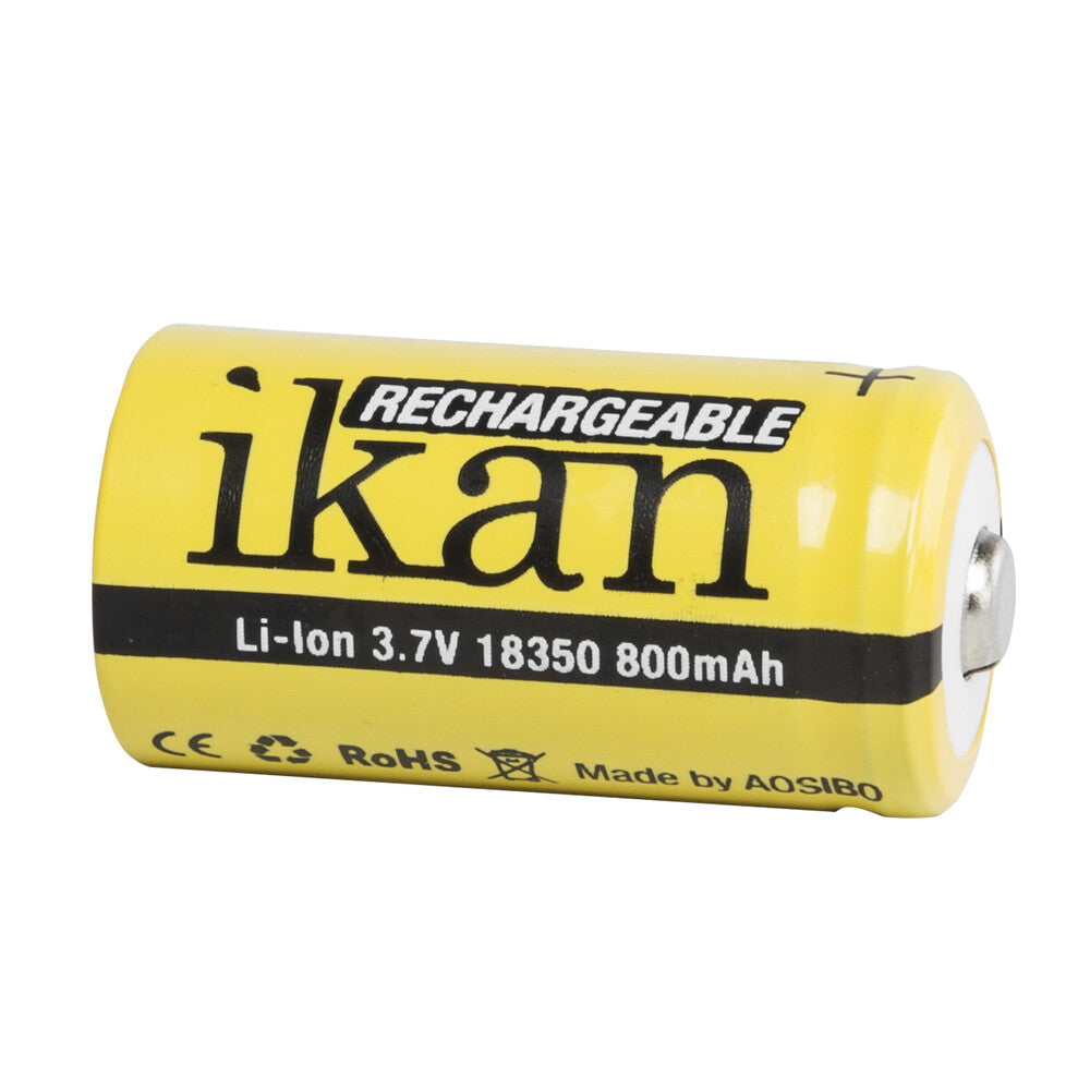 ikan 18350 Rechargeable battery Lithium-Ion (Li-Ion)