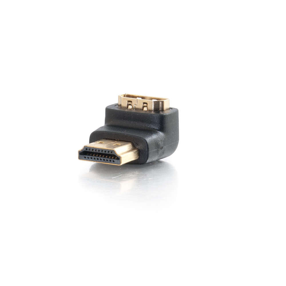 C2G HDMI® Male to HDMI® Female 90° Down Adapter