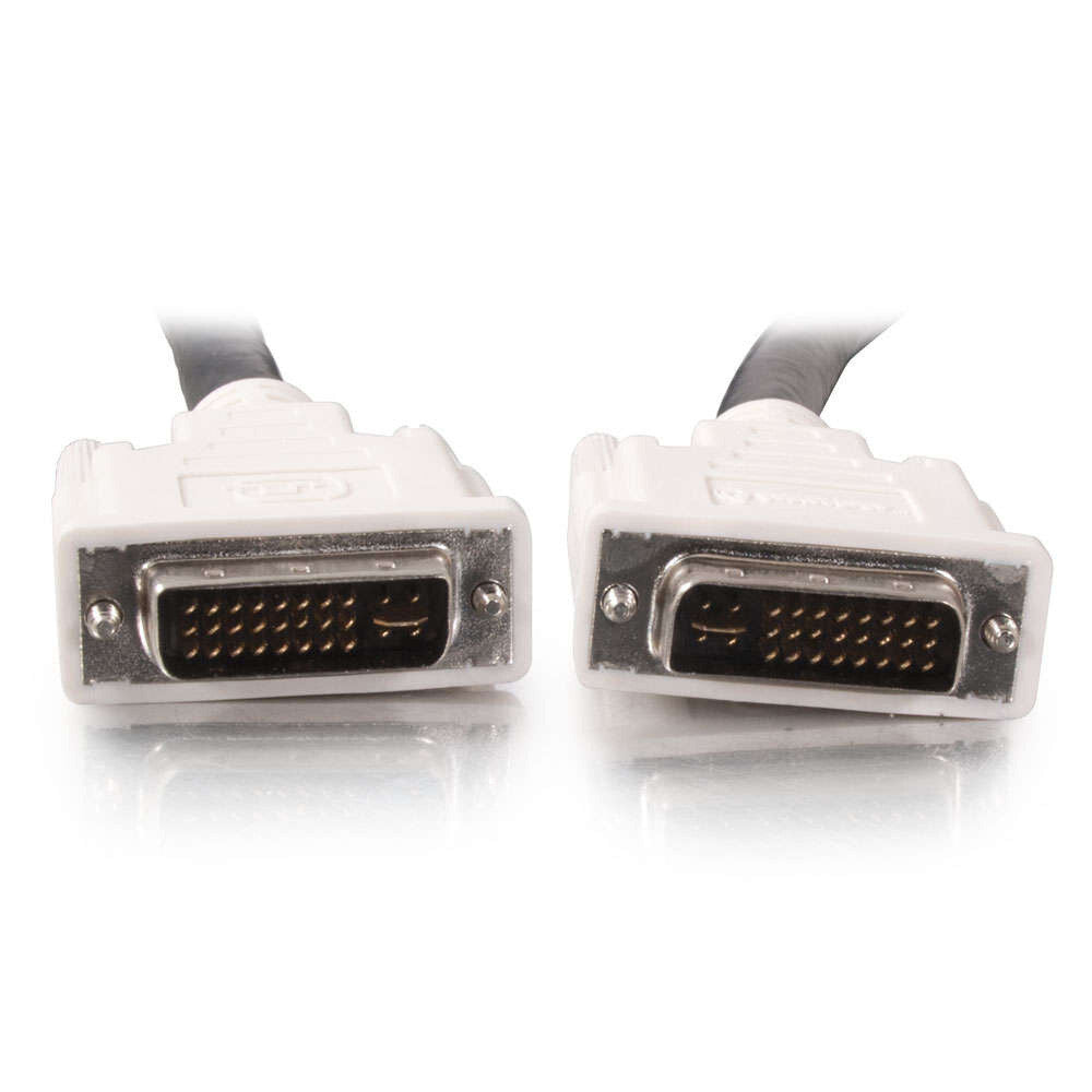 C2G 9.8ft (3m) DVI-I M/M Dual Link Digital/Analog Video Cable