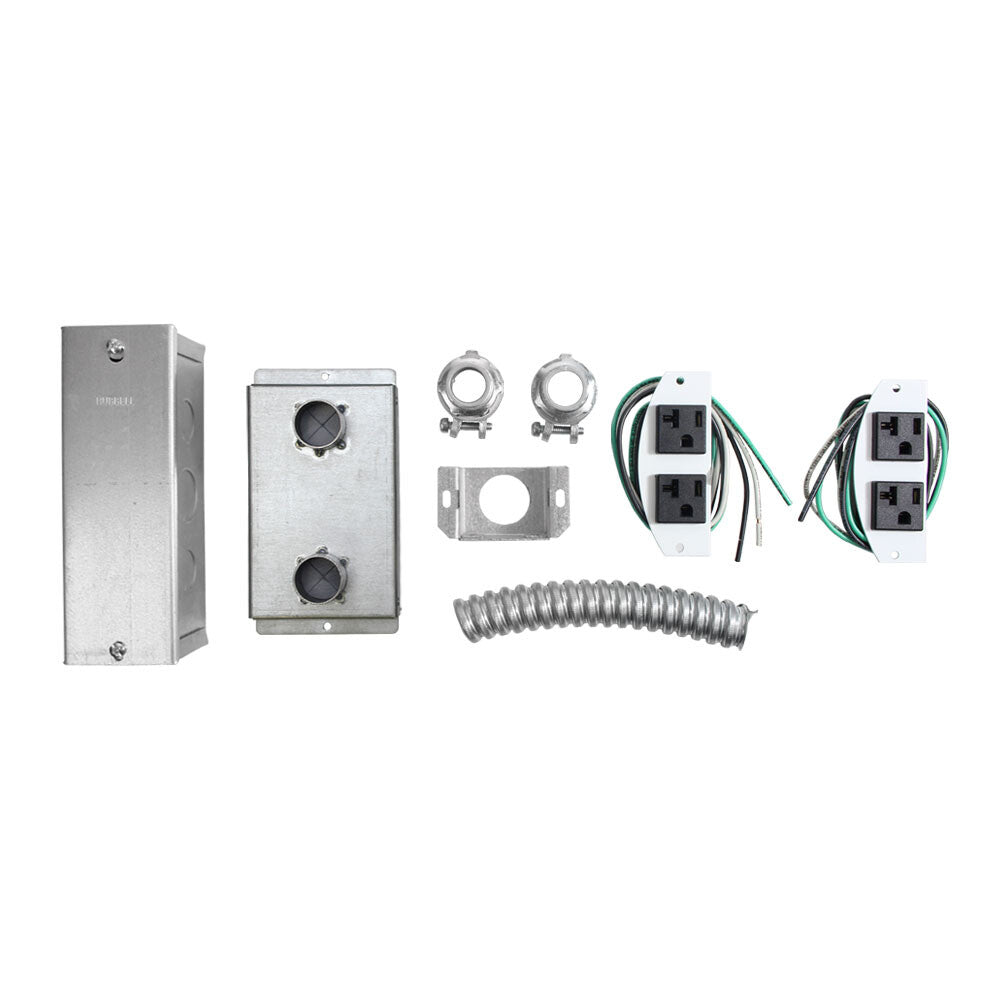 FSR SF8-CPT-JNC2-BRS outlet box Brass