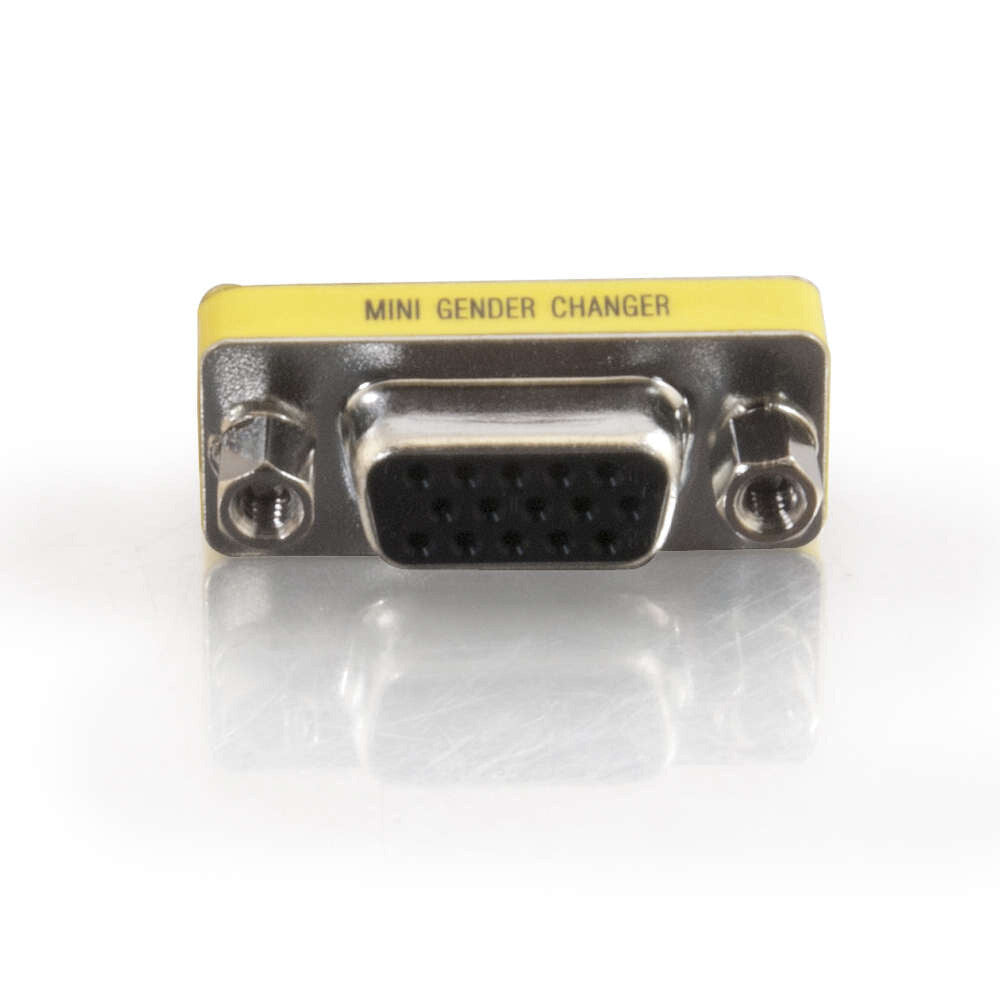 C2G HD15 VGA F/F Mini Gender Changer (Coupler)