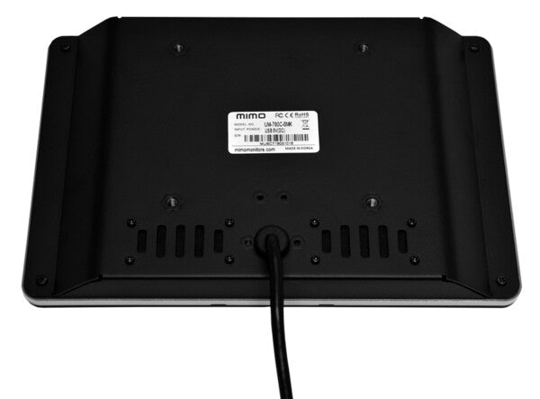 Mimo Monitors UM-760CH-SMK Signage Display 17.8 cm (7") LCD 250 cd/m² Black Touchscreen