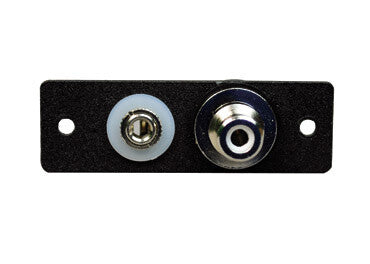 WIREMOLD AV2004BK wall plate/switch cover Black