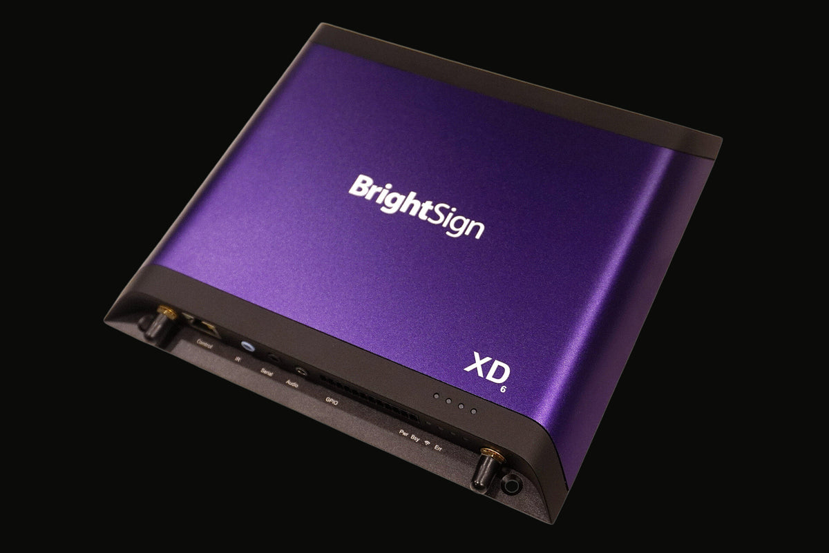 BrightSign XD236 digital media player Blue 4K Ultra HD Wi-Fi