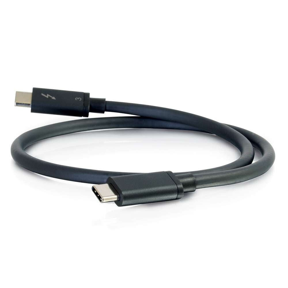 C2G 3ft (0.9m) ThunderboltTM 3 Cable (20Gbps)