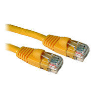 C2G 10ft Cat5E 350MHz Snagless Patch Cable Yellow networking cable 3 m