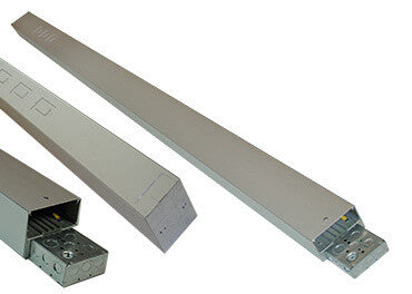 WIREMOLD NP800C-12-8B cable organizer Pole/Wall Cable duct Silver 1 pc(s)