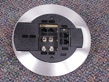 WIREMOLD AMD8ATCGY outlet box accessory Black, Silver 1 pc(s)