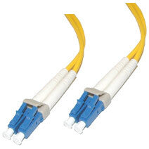 C2G LC/LC Duplex 9/125 Single-Mode Fiber Patch Cable, Yellow 1m InfiniBand/fibre optic cable