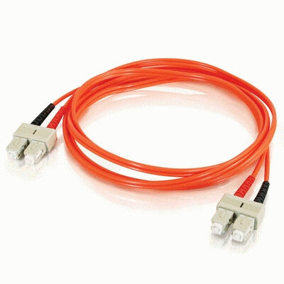 C2G 10m SC/SC Plenum-Rated Duplex 62.5/125 Multimode Fiber Patch Cable InfiniBand/fibre optic cable Orange