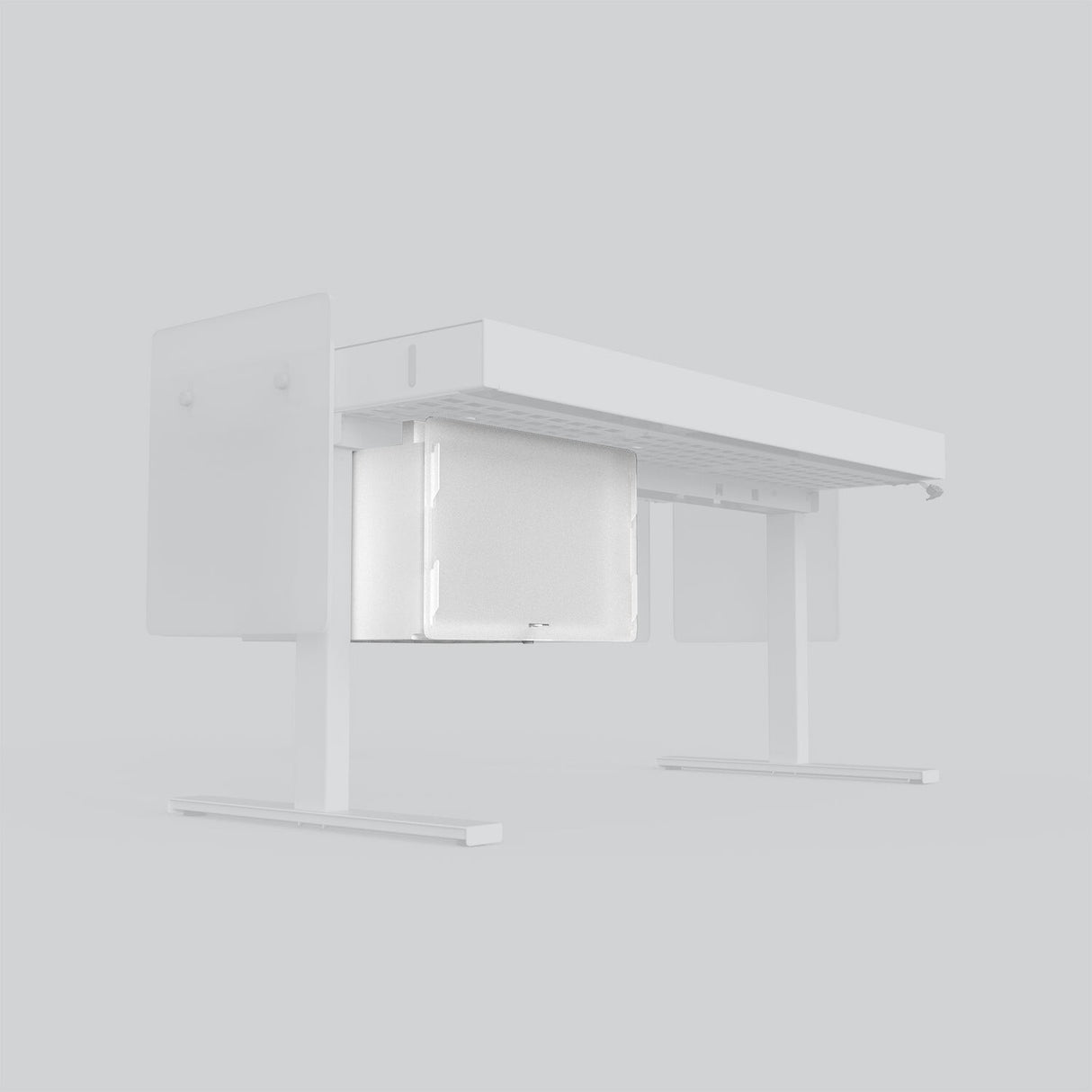 Heckler Design H903-WT desk tray/organizer Aluminium White