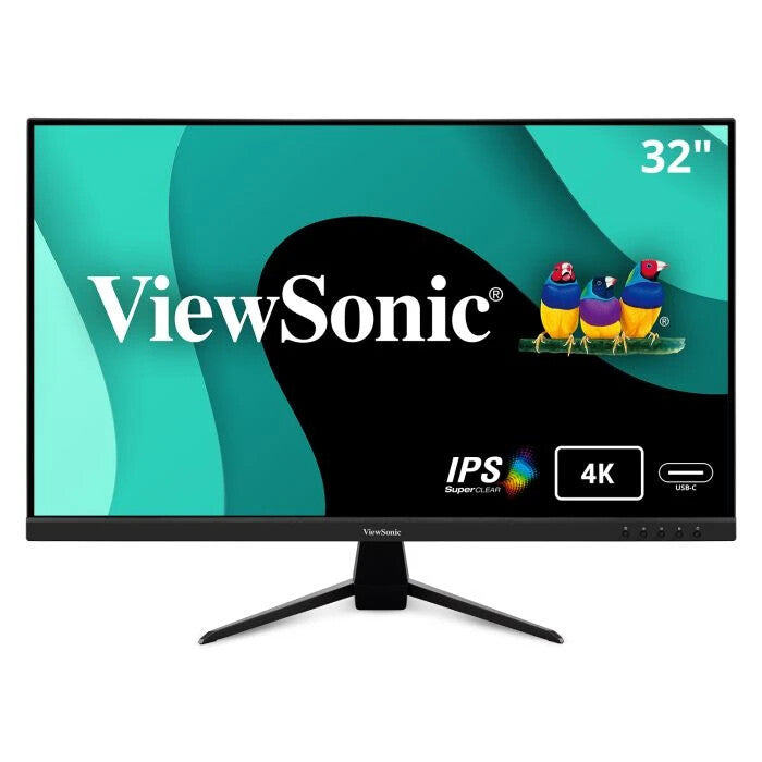 Viewsonic VX3267U-4K computer monitor 81.3 cm (32") 3840 x 2160 pixels 4K Ultra HD LED Black