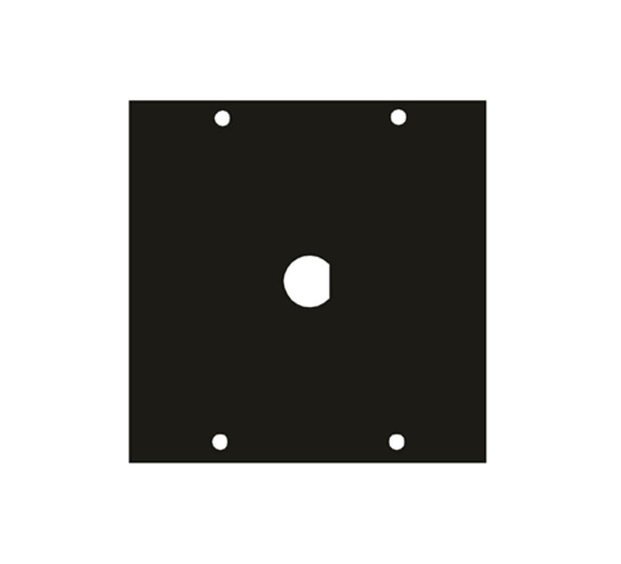 Middle Atlantic Products UCP Module, One 1/2" BNC Punchout