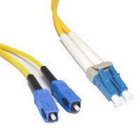 C2G 4m LC/SC Duplex 9/125 Single-Mode Fiber Patch InfiniBand/fibre optic cable Yellow