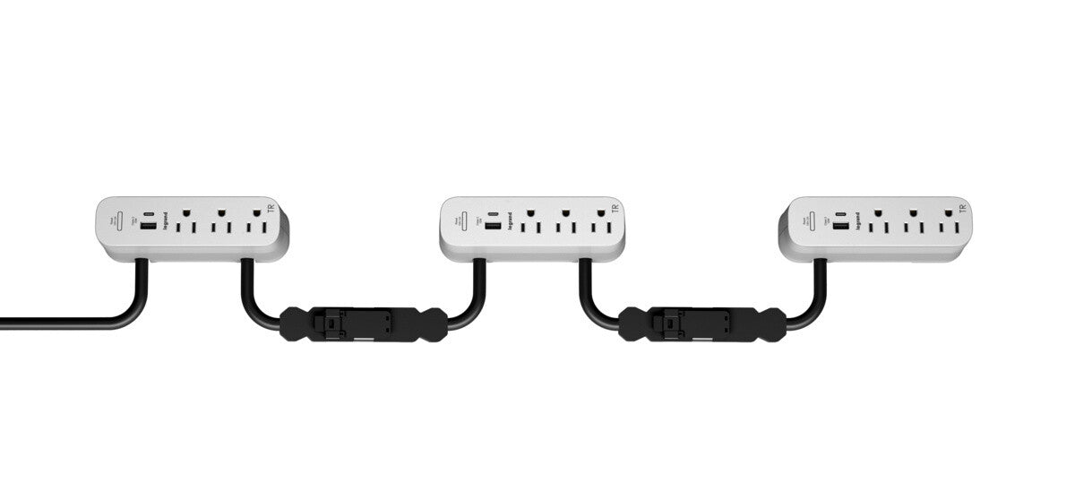 WIREMOLD MDCA3-WH power extension 0.91 m 3 AC outlet(s) Indoor White