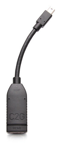 C2G Mini DisplayPort™ to HDMI® Video Adapter Converter - 4K 30Hz