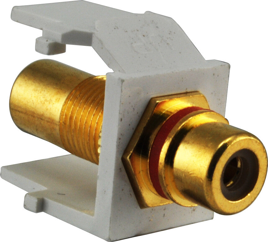 FSR SS-RCA-R-W socket-outlet White