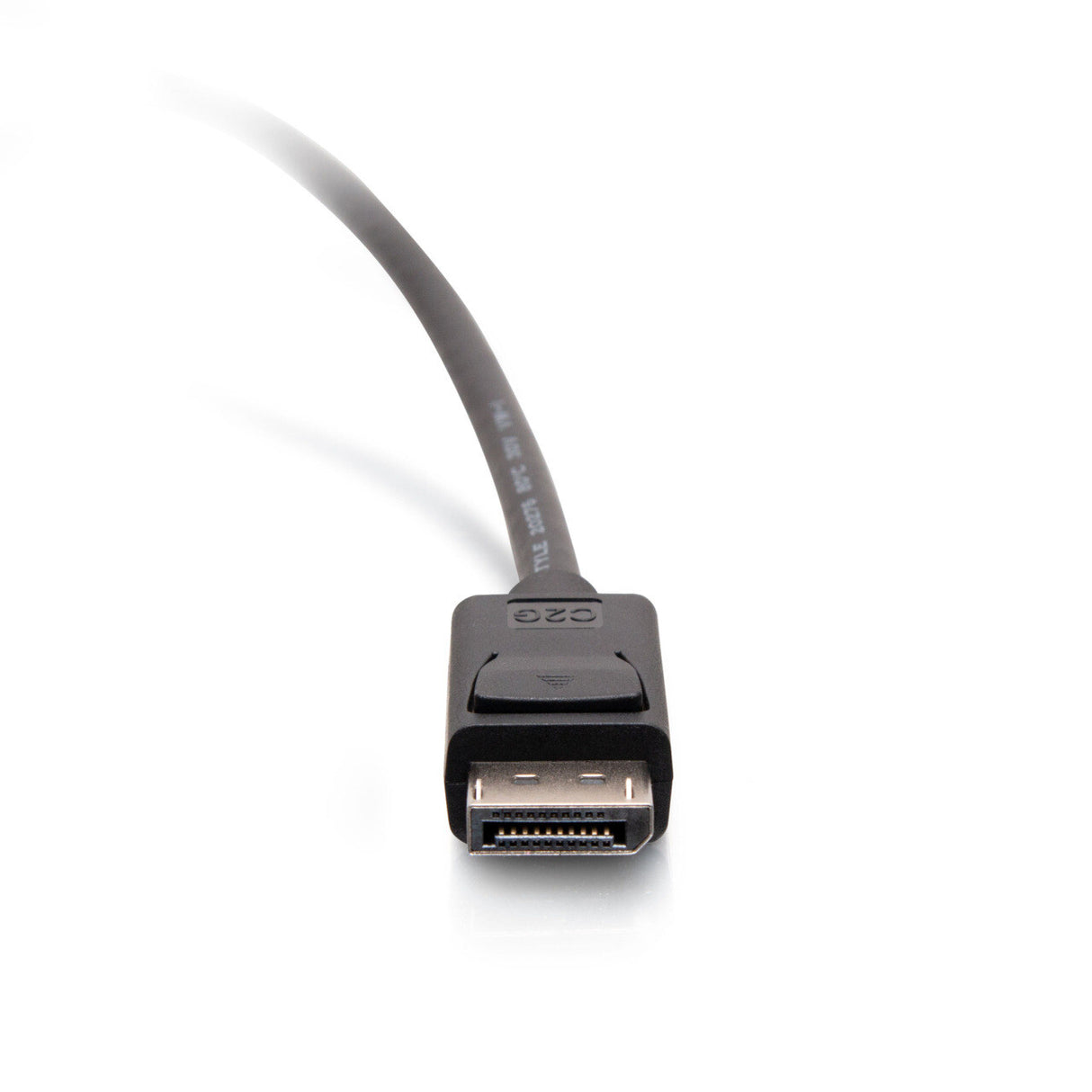 C2G 35ft (10.7m) DisplayPortTM Cable with Latches 4K 60Hz UHD M/M - Black