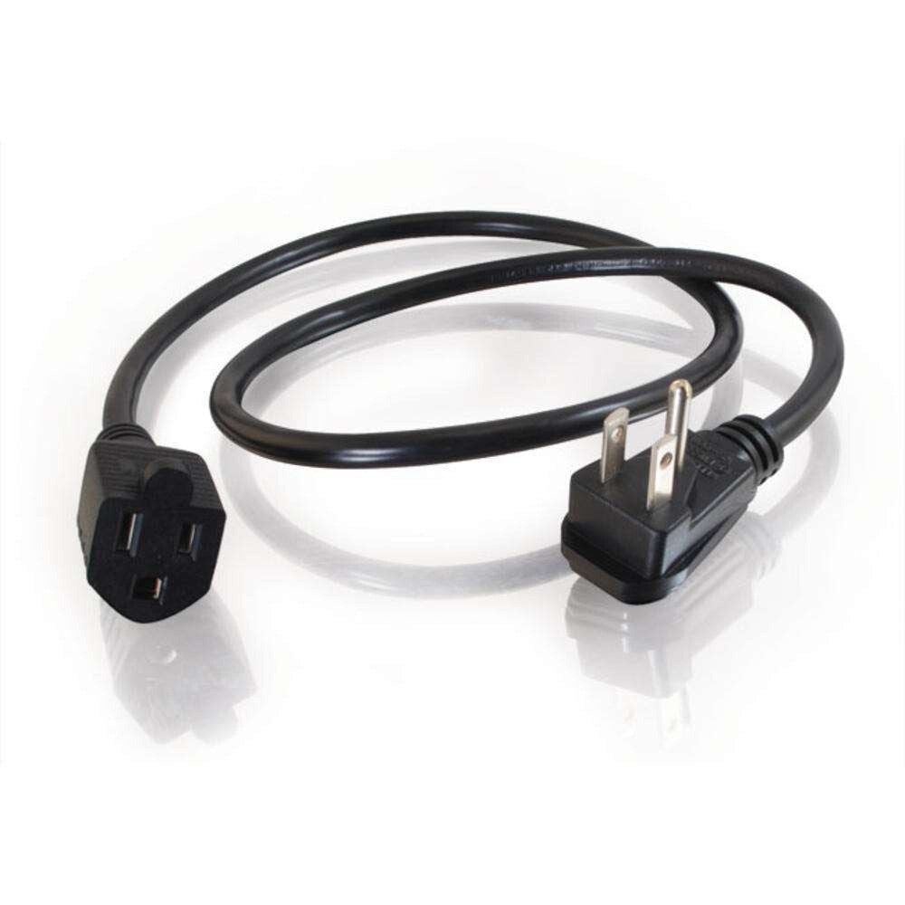 C2G 3ft (0.9m) 18 AWG Flat Plug Power Strip Plus (NEMA 5-15P to NEMA 5-15R) - LIMITED AVAILABILITY