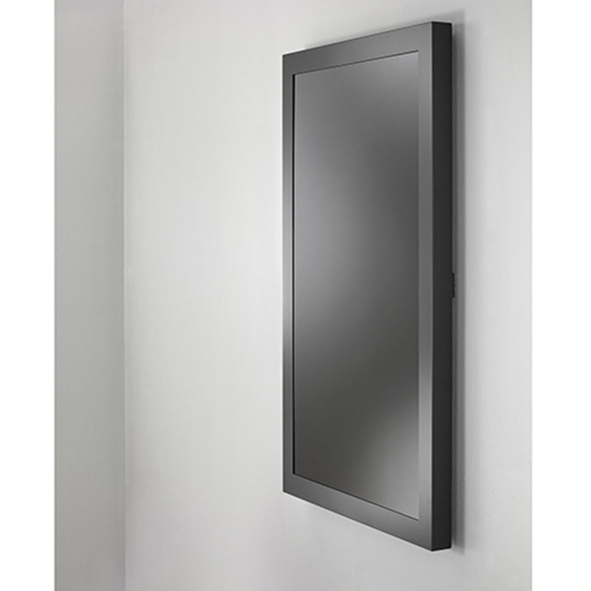 Chief ImpactTM On-Wall Kiosk with Protective Glass - Portrait 65 Inch Black