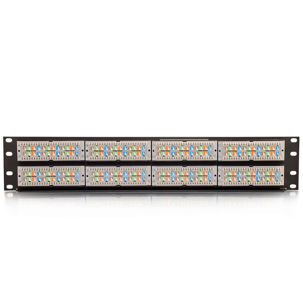 C2G 48-Port Cat6 110-Type Patch Panel