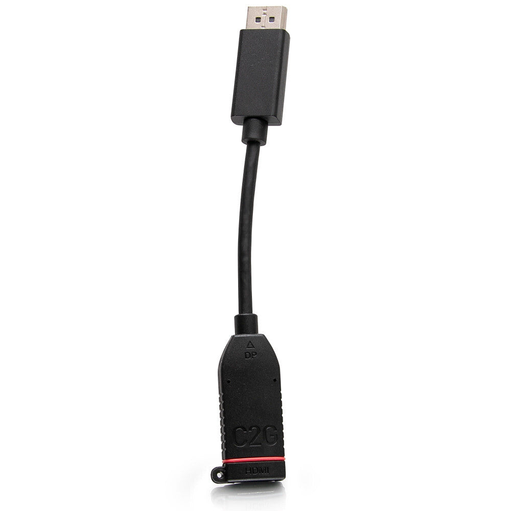 C2G Universal 4K HDMI® Dongle Adapter Ring with Color Coded Mini DisplayPortTM, DisplayPort, and USB-C®