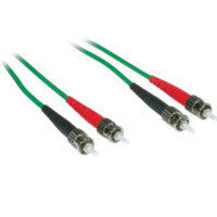 C2G 5m ST/ST Duplex 62.5/125 Multimode Fiber Patch Cable InfiniBand/fibre optic cable Green