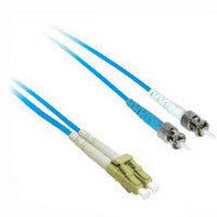 C2G 1m LC/ST Duplex 50/125 Multimode Fiber Patch Cable InfiniBand/fibre optic cable Blue