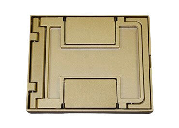 WIREMOLD FPCTBSTR socket-outlet Gold