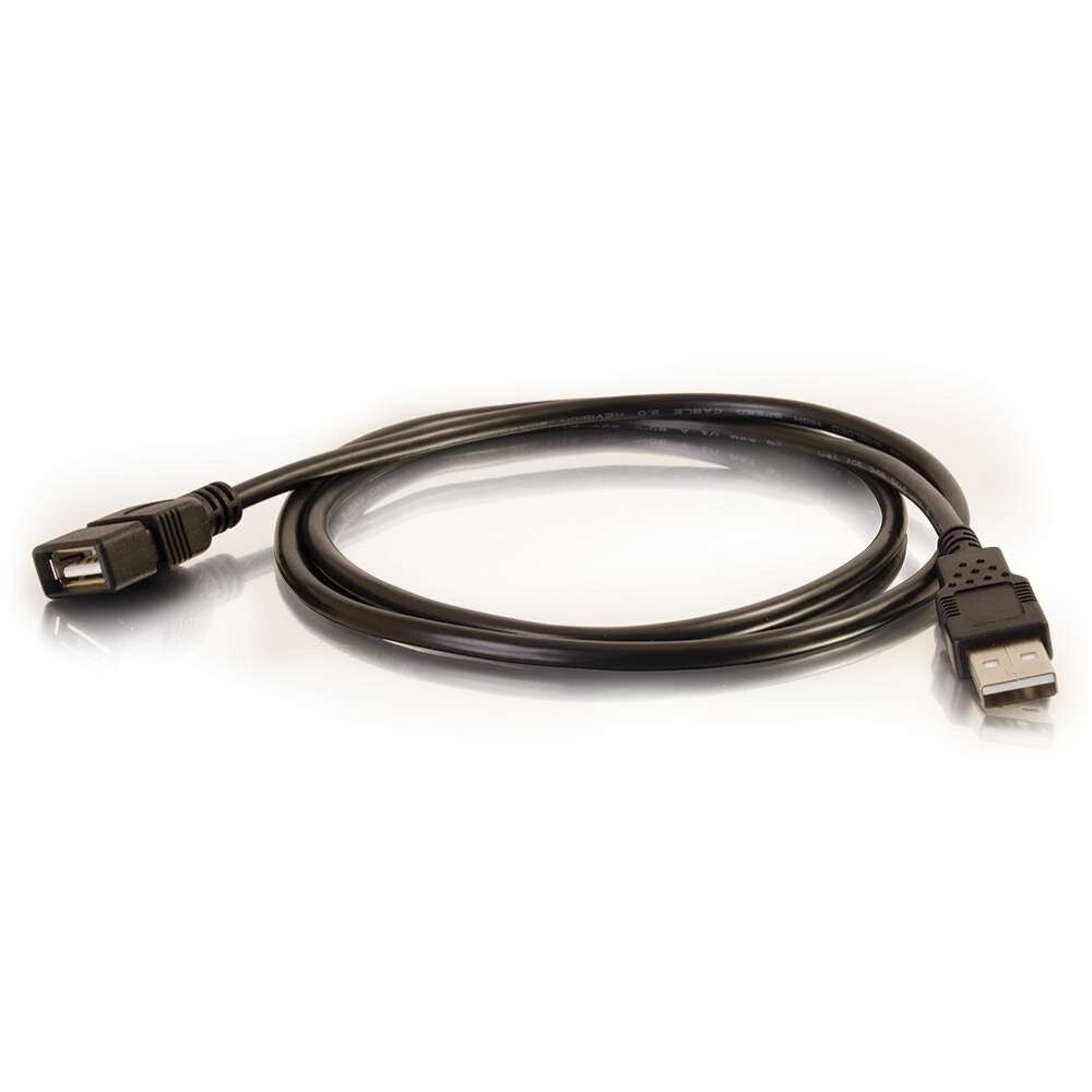 C2G USB A Male to A Female Extension Cable 2m USB cable White