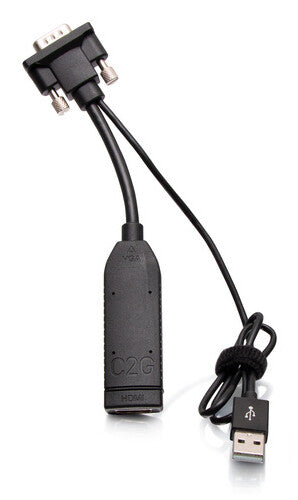 C2G VGA to HDMI® Dongle Adapter Converter