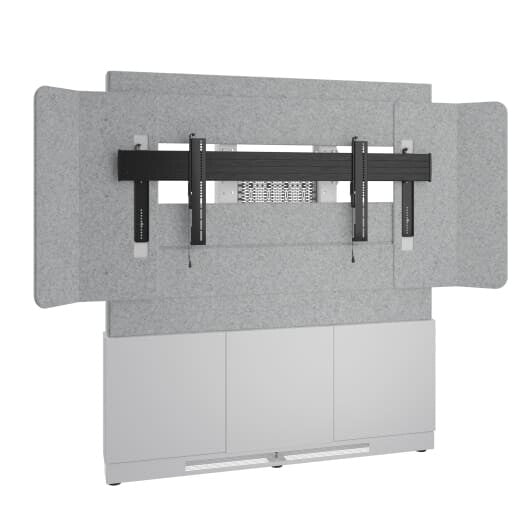 Middle Atlantic Products FM-DS-6675FW-KD8W TV mount 2.06 m (81") Grey, Silver, White