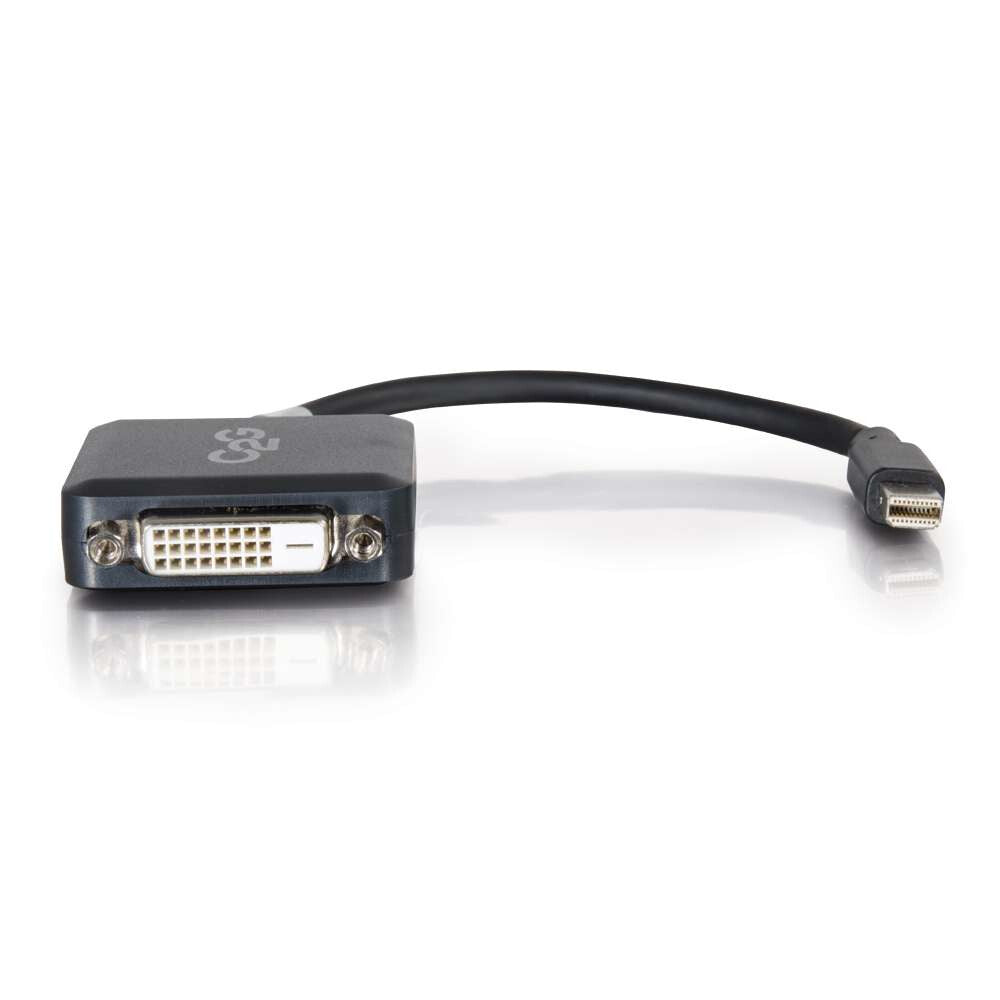 C2G 54311 video cable adapter 0.2 m Mini DisplayPort DVI-D Black