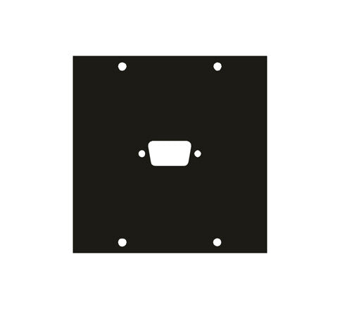 Middle Atlantic Products 1DB9 socket-outlet VGA Black