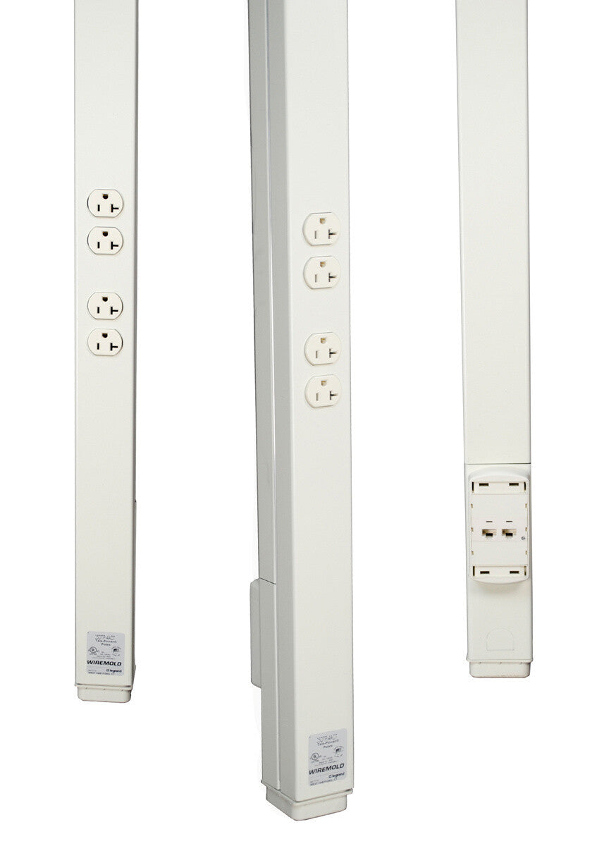 WIREMOLD 25DTP-4ACT cable tray Straight cable tray Ivory