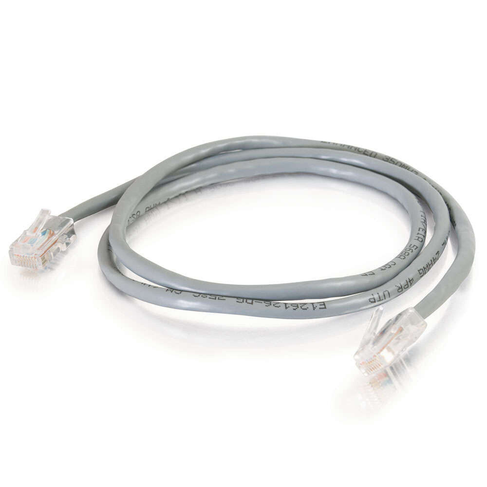 C2G 3ft (0.9m) Cat6 Snagless Unshielded UTP Network Crossover Patch Cable - Orange
