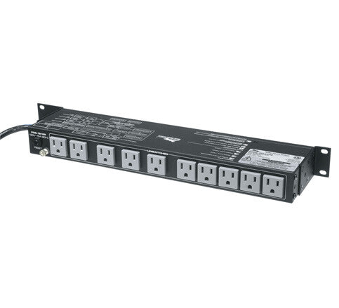 Accu-Tech PDS-1615R power distribution unit (PDU) 16 AC outlet(s) 1U Black, Grey