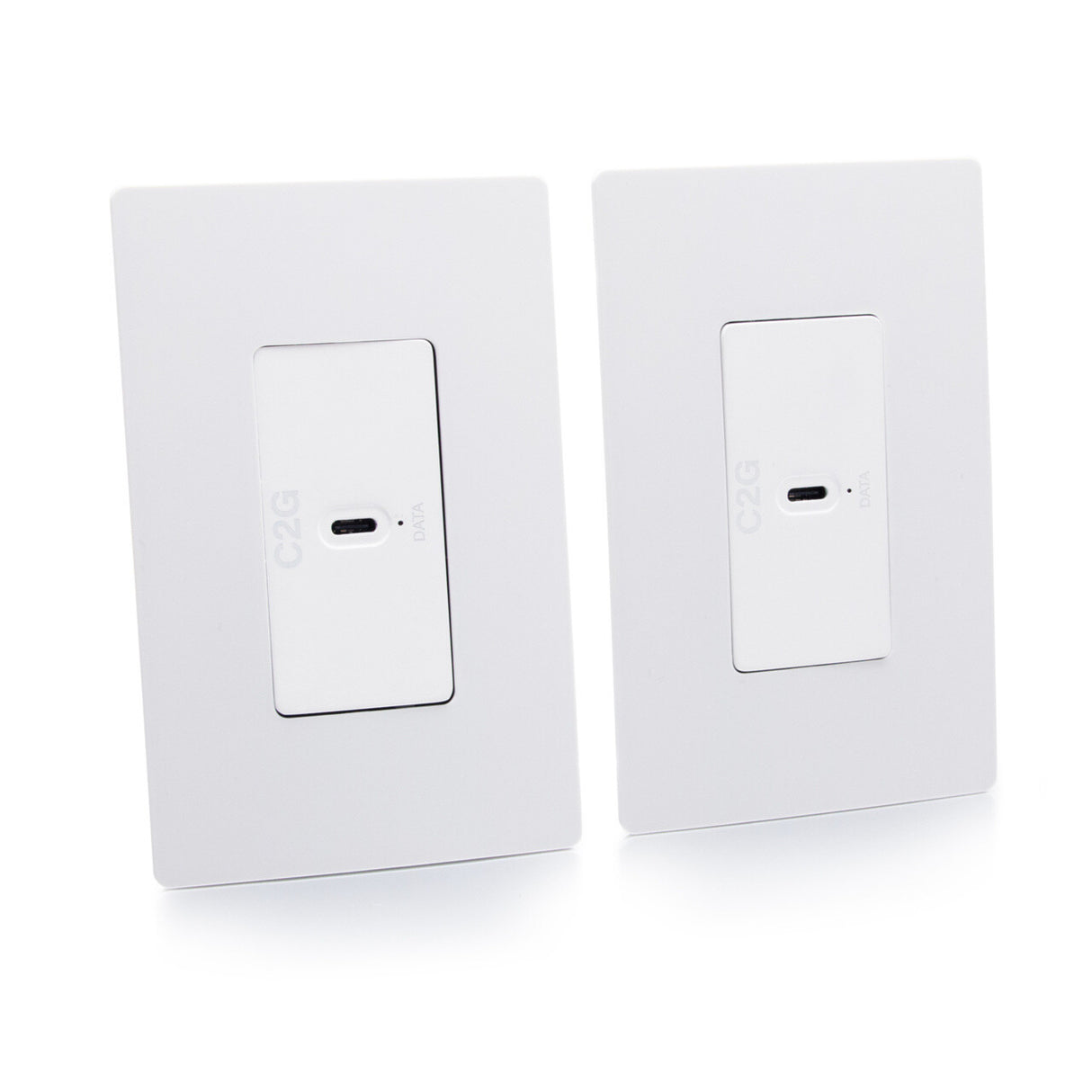 C2G Superbooster® USB Camera Extender Over Cat Single Gang Wall Plate to Single Gang Wall Plate Kit