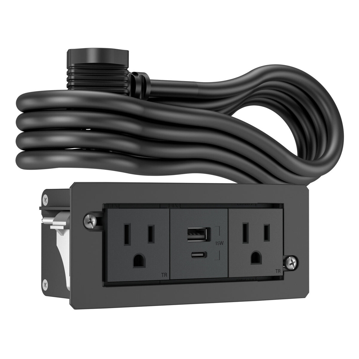 WIREMOLD F3RUR6PRGC socket-outlet Graphite