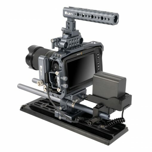 ikan BMPCC4K6K-PWR-2RD-S camera mounting accessory Battery plate