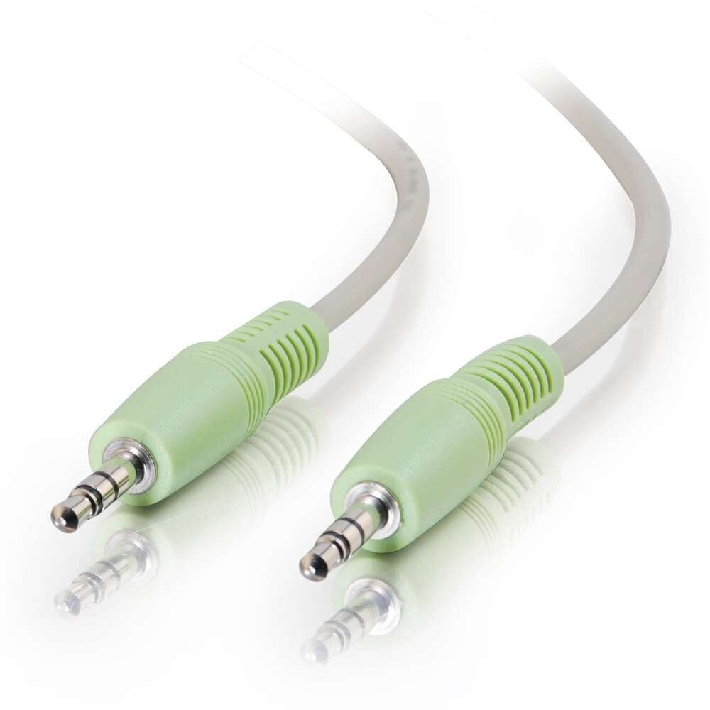 C2G 25ft (7.6m) 3.5mm M/M Stereo Audio Cable (PC-99 Color-Coded)