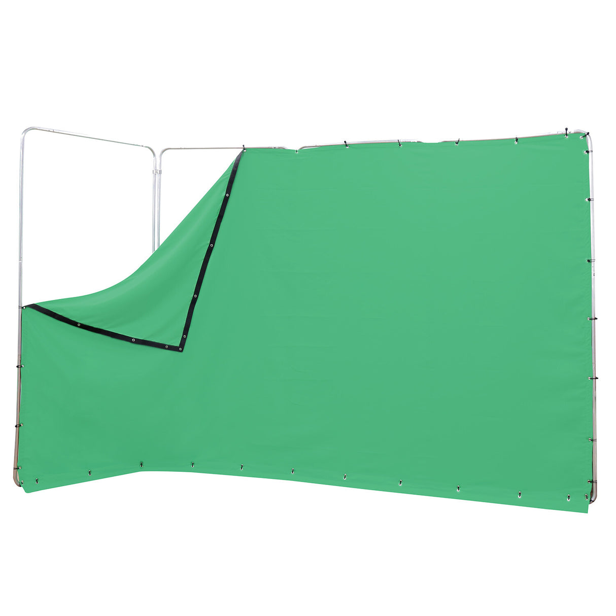 ikan BD-13F-GRN photo backdrop Aluminium, Polyester Monochromatic Green