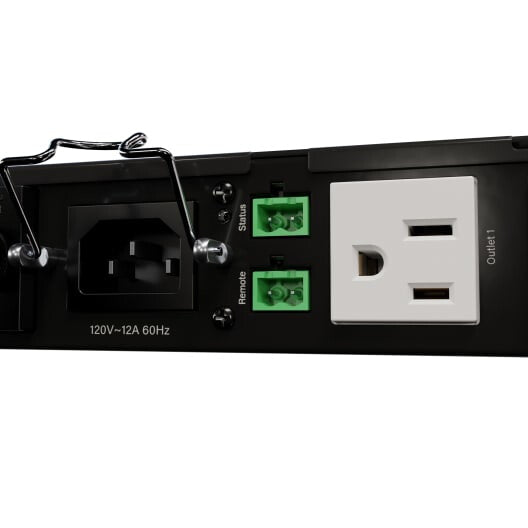Middle Atlantic Products PDX-915R power distribution unit (PDU) 9 AC outlet(s) 1U Black, White
