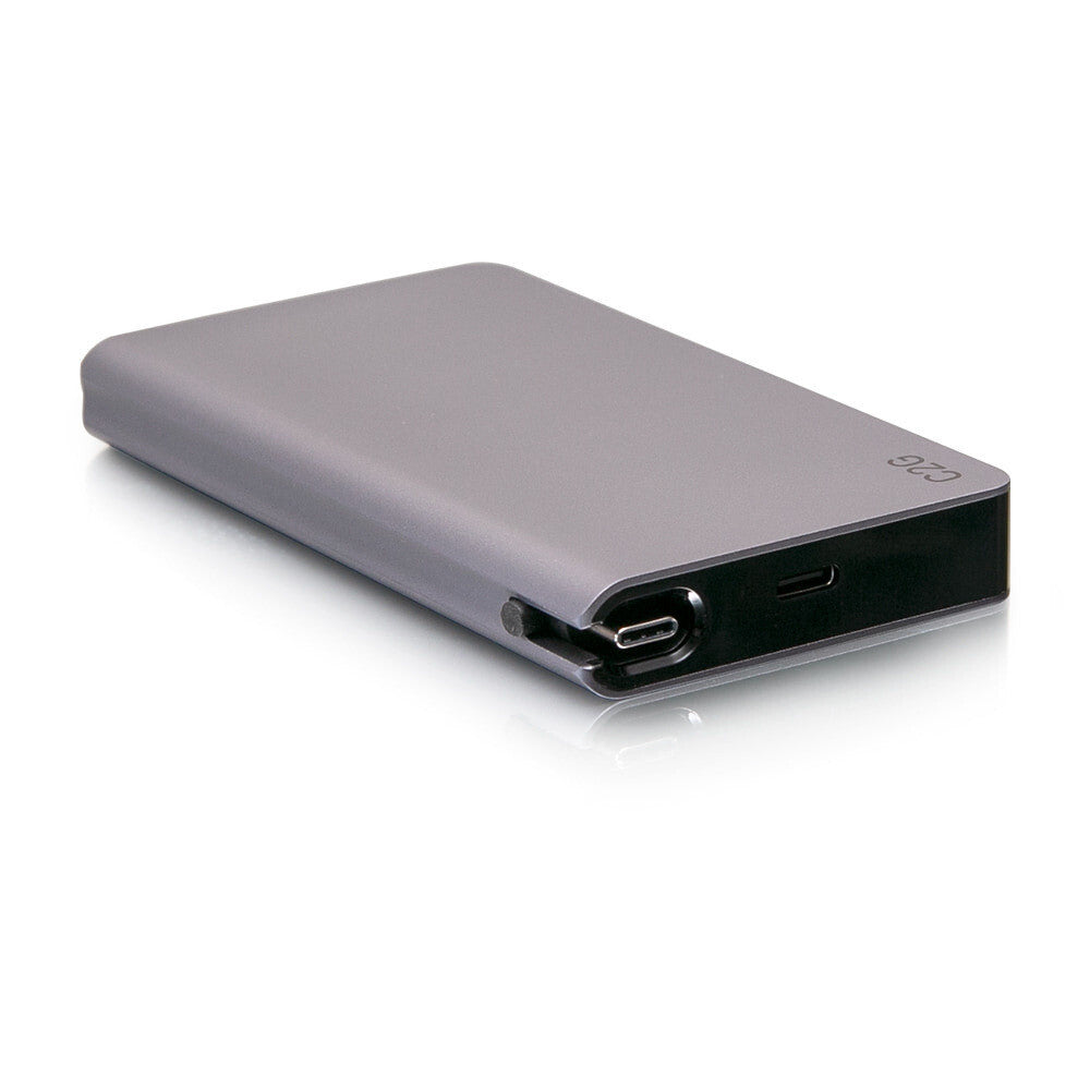 C2G USB-C 5-in-1 Compact Dock with HDMI, 2x USB-A, Ethernet, and USB-C Power Delivery