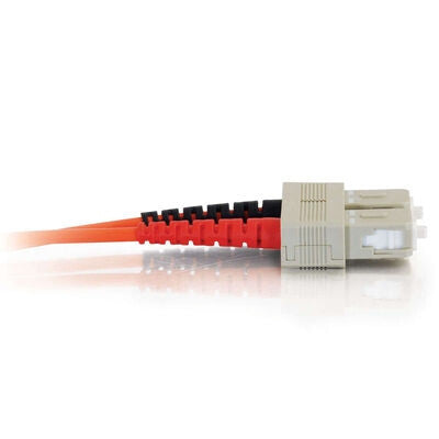 C2G 3m SC/SC Plenum-Rated Duplex 62.5/125 Multimode Fiber Patch Cable InfiniBand/fibre optic cable Orange