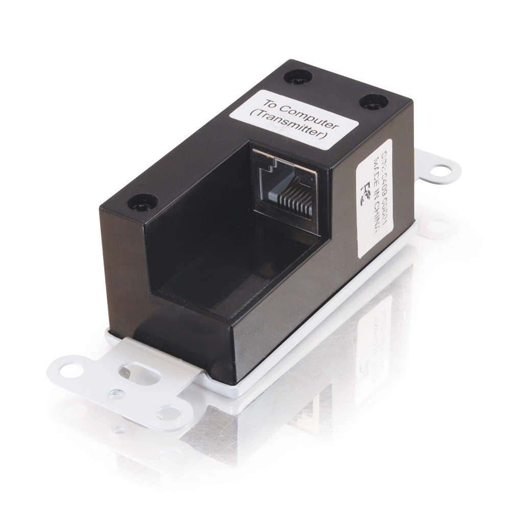 C2G USB 1.1 Over Cat5 SuperboosterTM Extender Wall Plate Transmitter