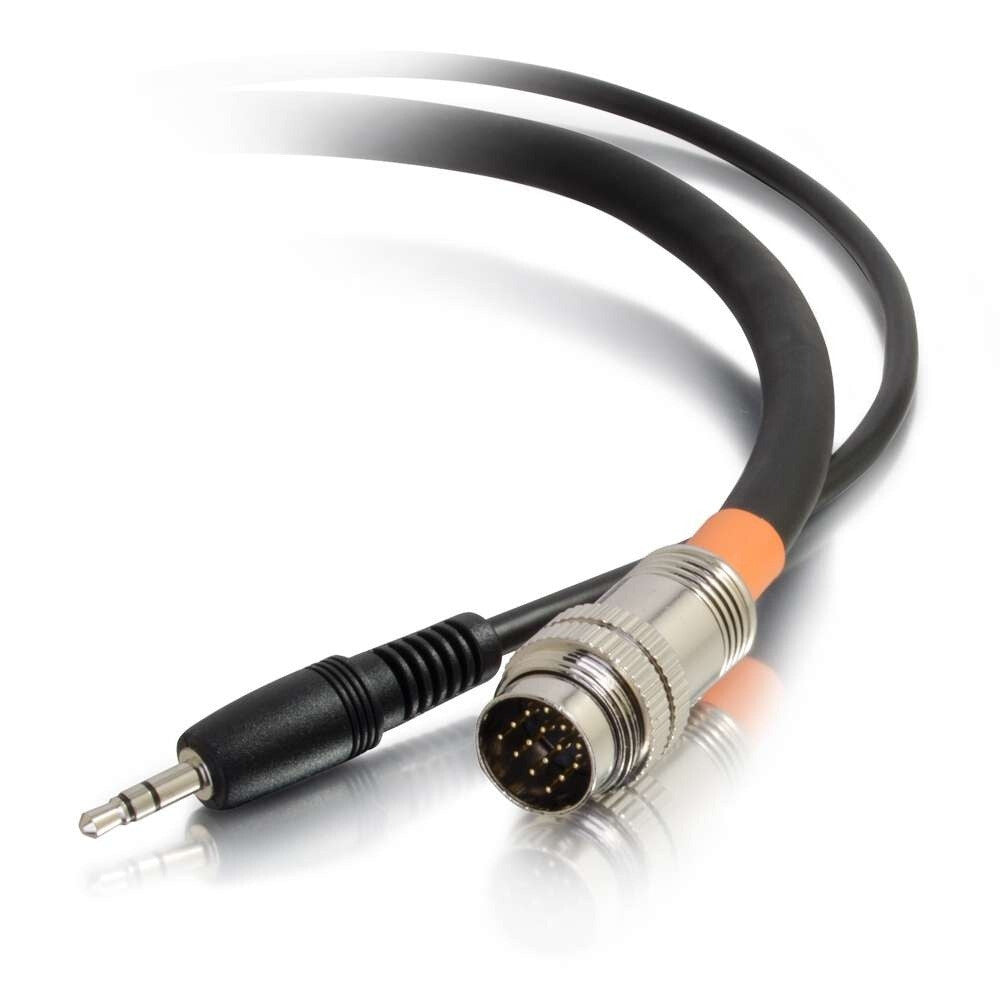 C2G 1.5ft (0.46m) RapidRun® VGA (HD15) + 3.5mm Flying Lead