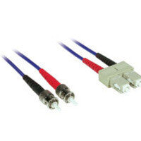 C2G 1m SC/ST Duplex 62.5/125 Multimode Fiber Patch Cable - Blue InfiniBand/fibre optic cable