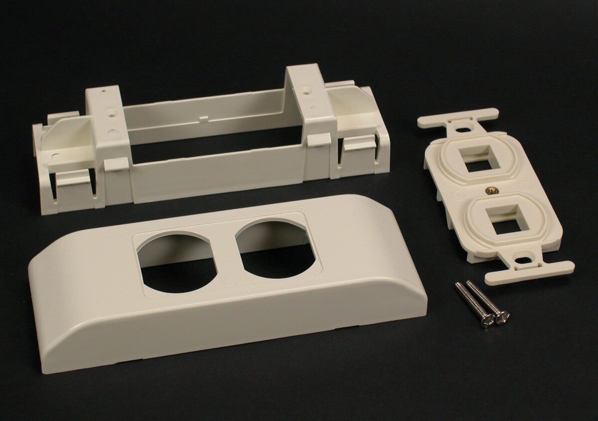 WIREMOLD 2407-2TJFW wall plate/switch cover White